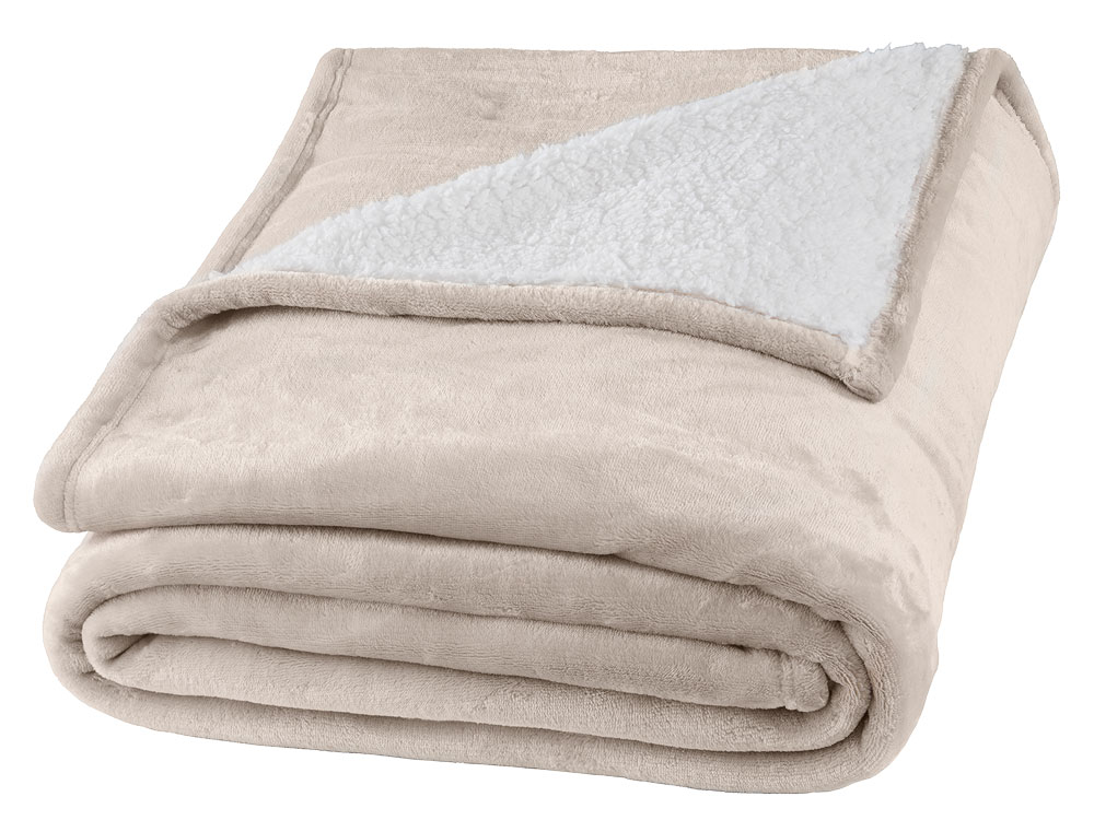 Wohndecke Flanell/Sherpa
