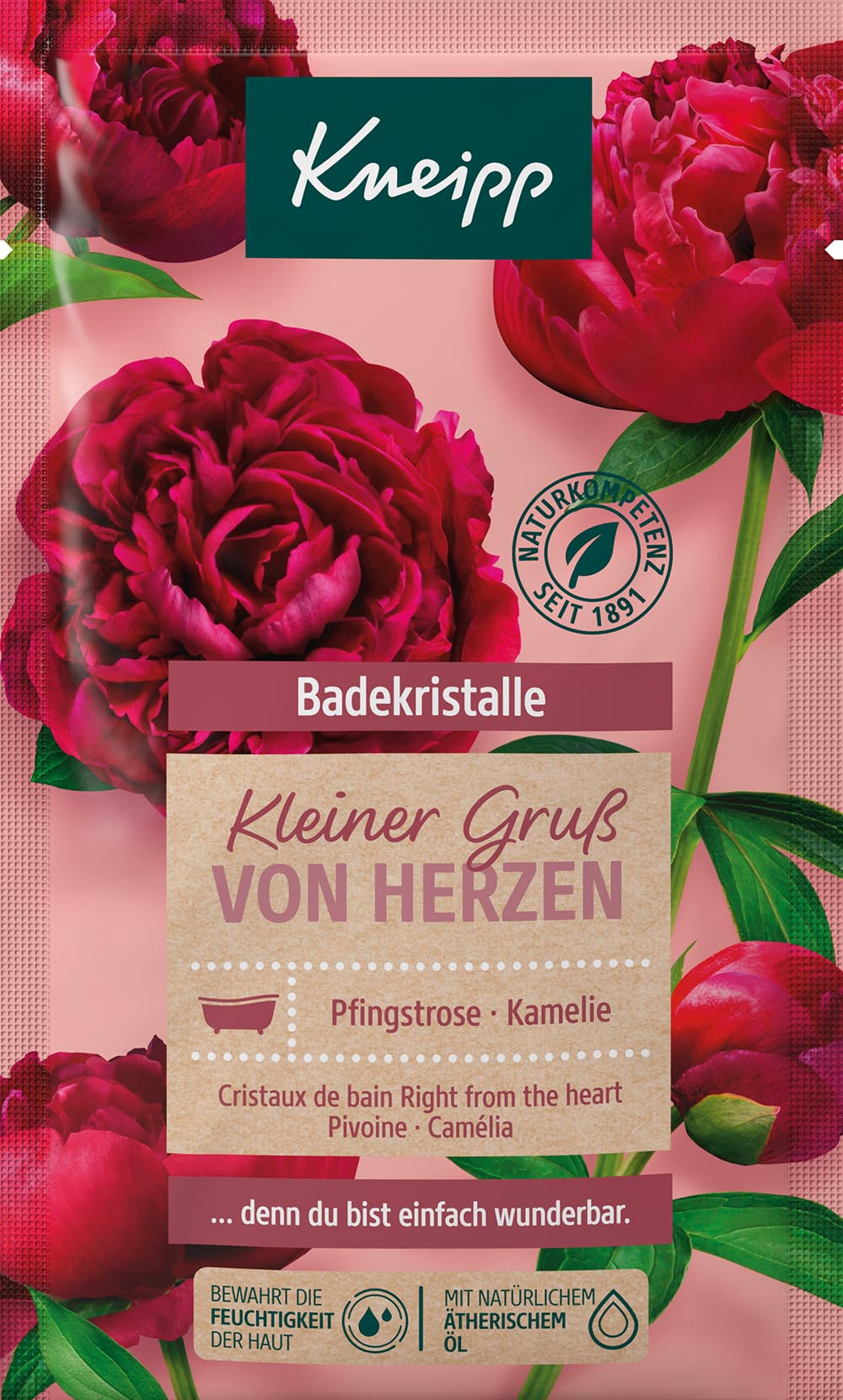 Kneipp® Badekristalle Kleiner Gruss von Herzen (60 g)
